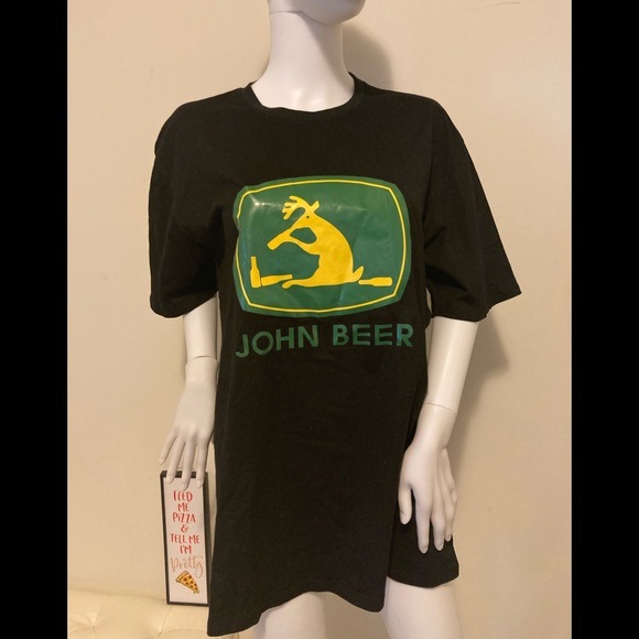 🆕🍺🏡JOHN “BEER” COTTON T-SHIRT🏡🍺🆕 - Picture 8 of 13